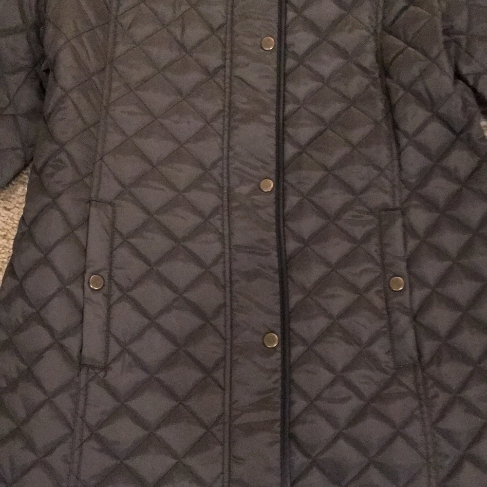 NWT Lauren Ralph Lauren Quilted Hooded Jacket XS - Picture 9 of 11